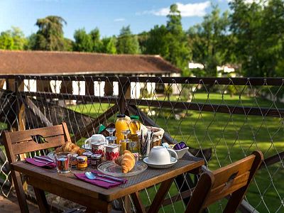 Petit déjeuner à l'hôtel Quai des Pontis à Cognac en Charente