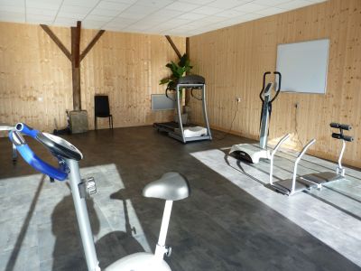 Salle de sport de l'hôtel Quai des Pontis à Cognac en Charente